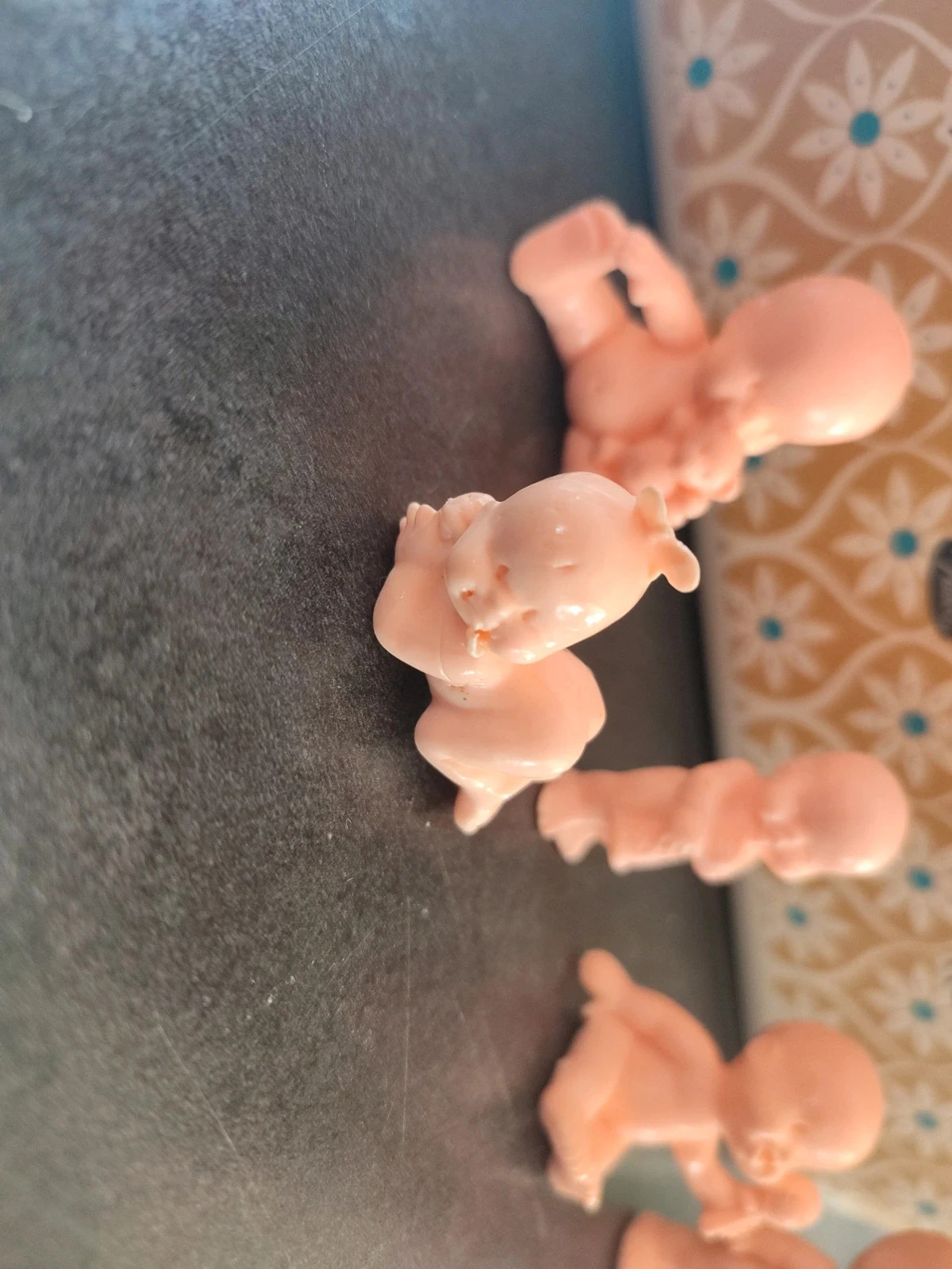 Lot van miniatuur babydolls, lot 5 vintage jaren 80/90 – photo 4